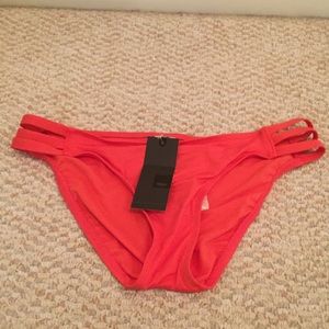 NWT Coral Target Bikini Bottom